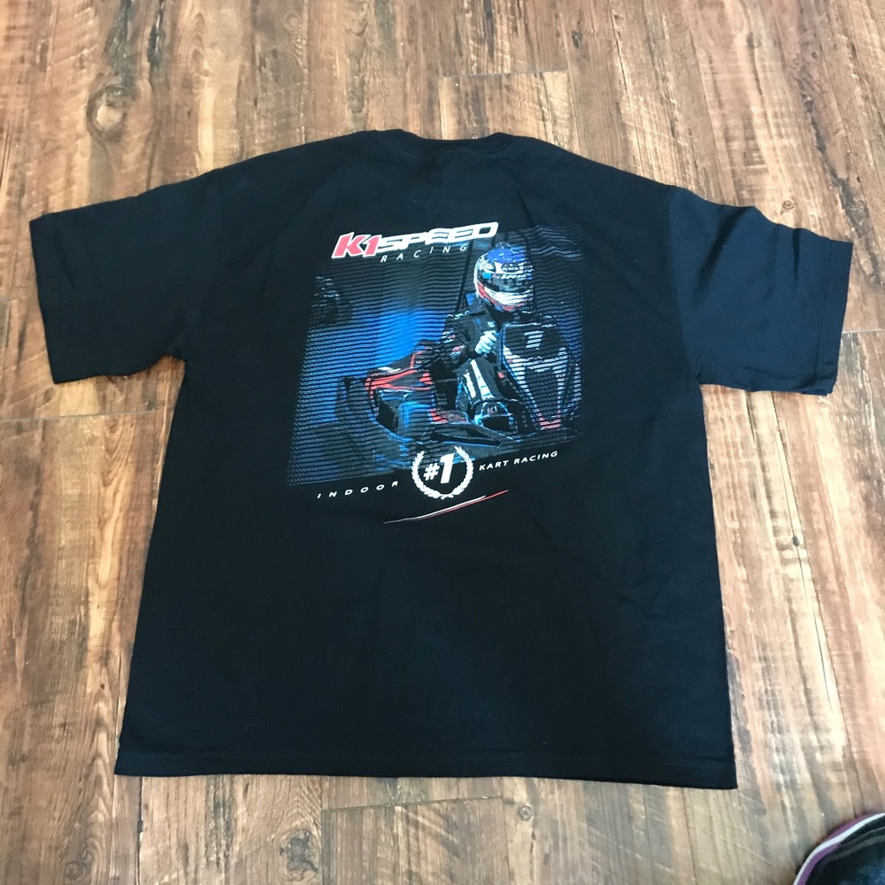 Boys XL K1 speed racing graphic t-shirt